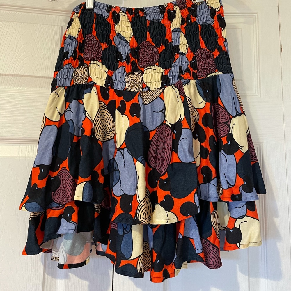 Anthropologie + Farm Rio Skirt